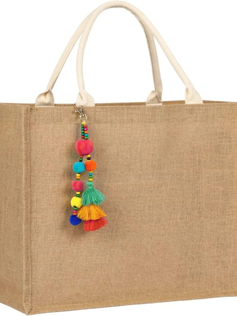 Beach Bag, Large Beach Bag for Women, Woven Straw Beach Tote Bag Waterproof, Wea